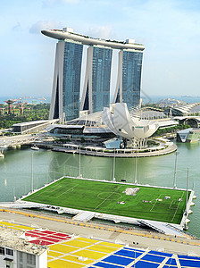 新加坡湾传单码头天线运动中心商业旅行地标天际吸引力图片