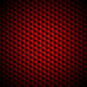 红色 几何红色和黑色抽象背景立方体墙纸创造力蓝色技术金字塔艺术横幅六边形插图背景