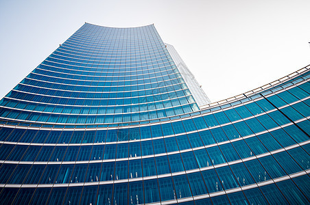 商业建设建筑反射摩天大楼城市市中心天空蓝色建筑物玻璃办公室图片