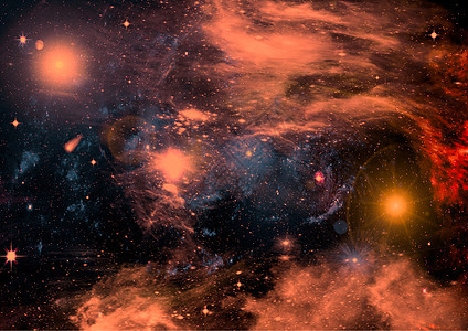 在空间和星云的星域敬畏气体绘画星系星座场地紫色渲染灰尘勘探图片