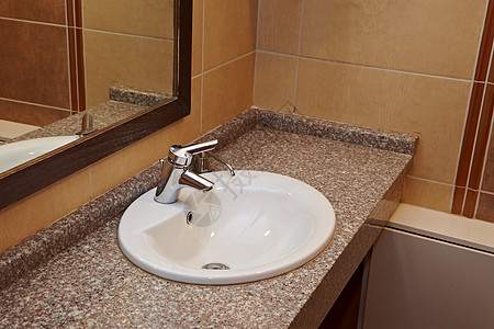 洗手间反射来源房子合金镜子金属浴室卫生瓷砖卫生间图片