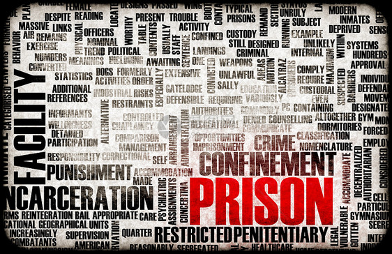 监狱拘留所矫正法律惩罚学期生活细胞危险概念商业锁定图片