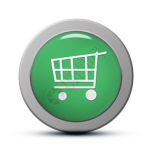 采购手车图标绿色销售折扣互联网网站按钮网络零售篮子玻璃图片