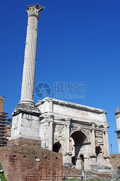 罗马废墟教会文化建筑历史性建筑学帝国观光历史地标寺庙图片