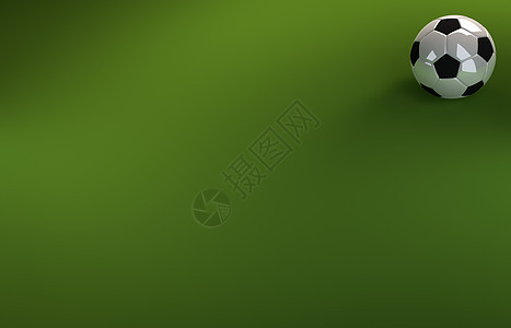 绿色背景的足球沥青闲暇白色场地计算机圆形游戏运动图片