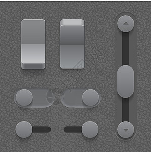用户界面元素网络软件菜单皮革滚动导航控制按钮网站技术背景图片
