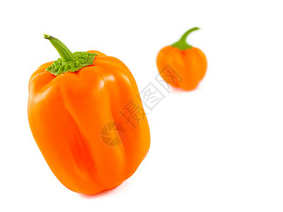 橙贝尔辣椒香料食物红色蔬菜胡椒烹饪营养黄色美食水果图片