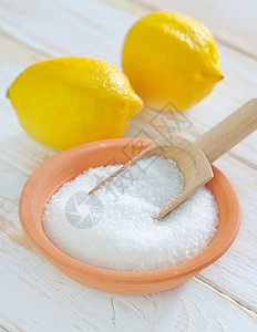 酸和柠檬化学品香橼化学化妆品食物勺子添加剂味道营养科学图片