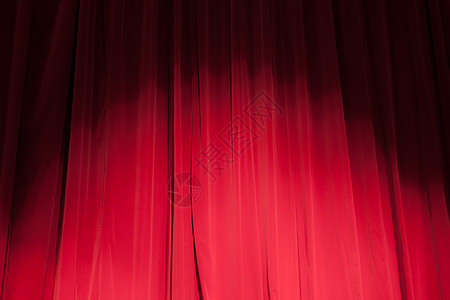 剧场的幕帘和聚光灯窗帘织物艺术喜剧阴影天鹅绒投影歌剧展示夜店图片