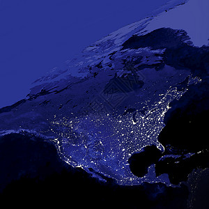 卫星管理登录页美国城市灯光组织背景