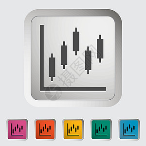 图单图标预报价格营销绘画生长酒吧插图统计金融图表图片