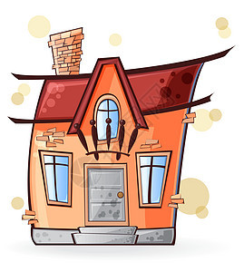 漫画家小屋房地产窗户卡通片管道财产童年房子村庄建筑图片