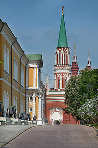 莫斯科克里姆林宫天文天空建筑学建筑城堡圆顶城市图片