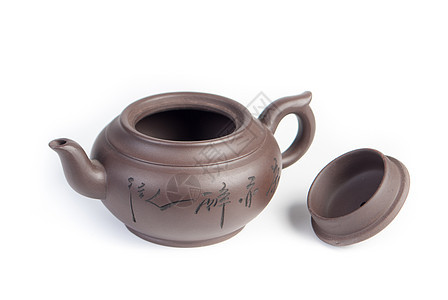 中国茶壶芳香食物美食植物文化香气黏土陶瓷杯子饮料图片