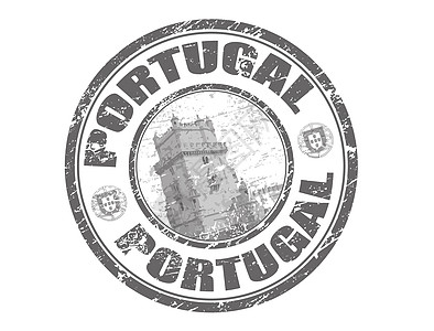 葡萄牙邮票城堡橡皮打印文化拉丁旅游建筑学插图国家办公室图片