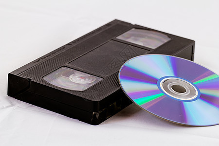 VHS和DVD光盘技术生产摄像机录像带溪流录像机记录数据电子产品图片