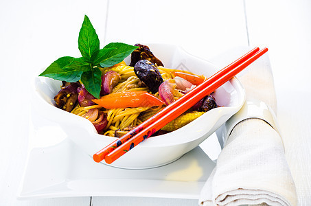 中国面面胡椒洋葱食物美食大豆午餐面条盘子蔬菜餐厅图片