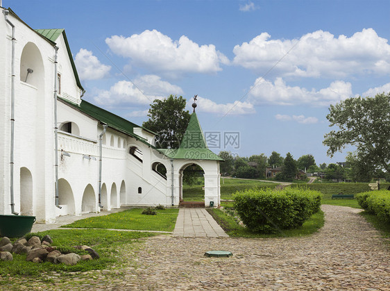 俄罗斯苏兹代尔市古老建筑图片