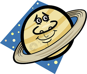 有趣的盐土星球漫画插图图片