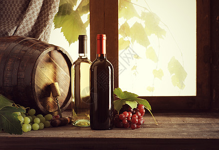 葡萄酒酒瓶软木田园饮食叶子文化树叶酒精水平瓶子图片