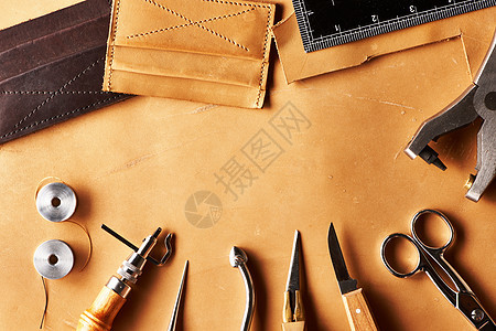 皮革工艺工具产品手工维修锥子隐藏拳头工作手工艺手工业者商业图片