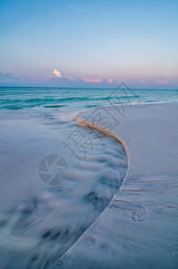 佛罗里达海滩景太阳海洋天气场景蓝色海岸线海岸天空波浪微风图片