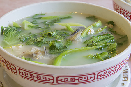 鱼头汤 中国蔬菜贴近图片