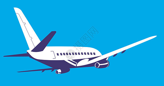 商业喷气飞机客机运输过境喷射引擎空气旅行航空公司图片
