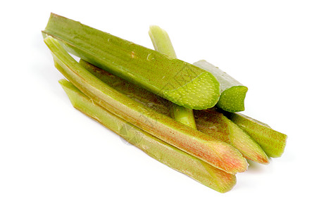 鲁巴布饮食乡村植物绿色生活方式酸味大黄红色蔬菜纹理背景图片