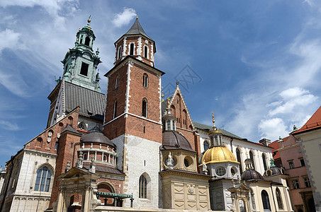 波兰克拉科夫瓦维尔皇家城堡的哥特克瓦韦尔大教堂图片