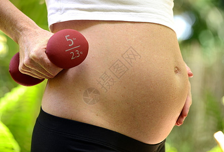 怀孕期间的锻炼图片