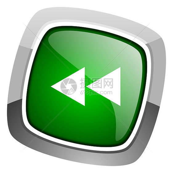 滚动图标钥匙视频玩家网络导航绿色电视合金控制倒带图片