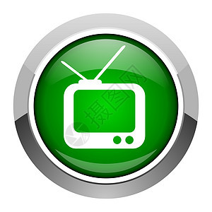 tv 图标商业网络钥匙展示电视居住按钮视频电话互联网图片