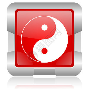 阳红方网的光亮图标按钮商业佛教徒艺术互联网冥想文化正方形宗教力量图片