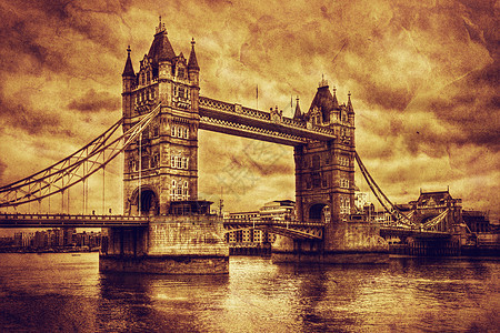 英国伦敦的塔桥大桥图片