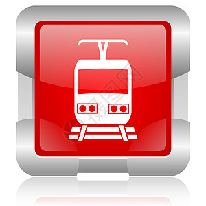 红色列车红色广场网络灰色图标互联网乘客后勤车站城市货物火车商业管子电车图片