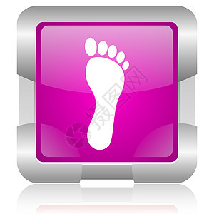 粉红色平方网络闪光图标海滩钥匙正方形药品金属手指按摩脚步姿势解剖学图片