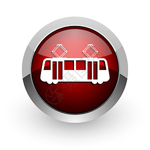 tram 红圆网络闪光图标图片