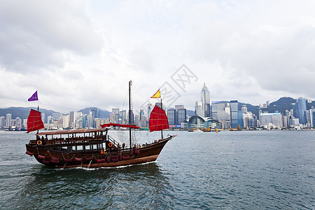 香港港 有旅游垃圾船图片
