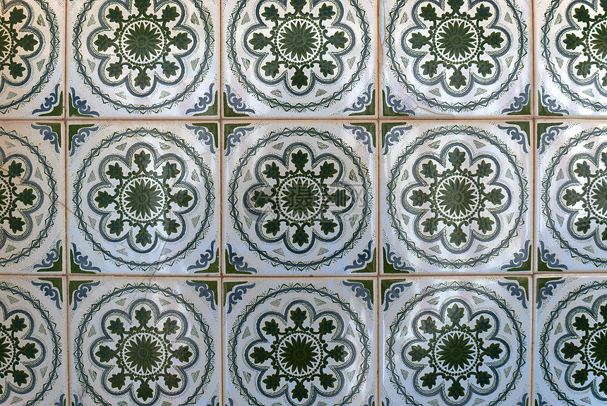 传统葡式琉璃瓦正方形材料墙纸艺术马赛克艺术品壁画地面陶瓷装潢师图片