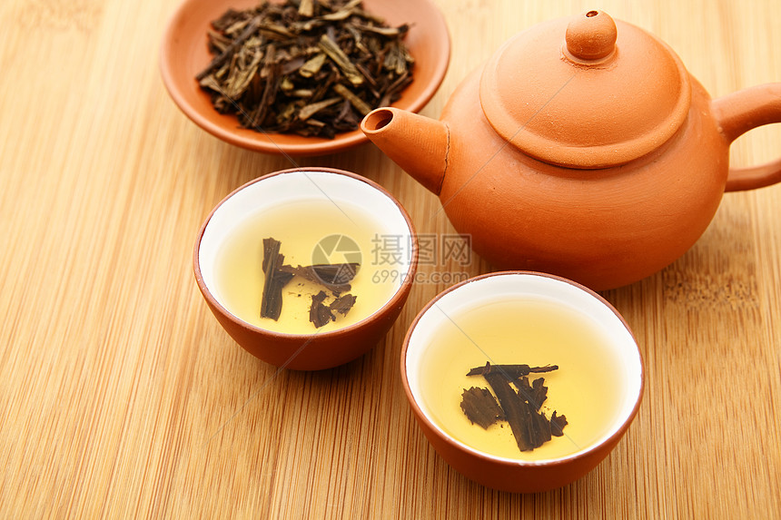 茶茶仪式液体保健陶器文化传统杯子草本植物食物美食功夫图片