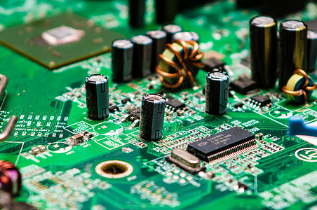 电脑主板电路板背景迷宫商业工程维修芯片电路木板处理器电子硬件图片