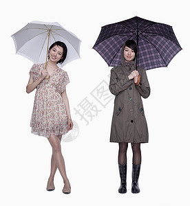 春季和秋季裙子快乐女性数码外套影棚橡胶微笑摄影服装背景图片