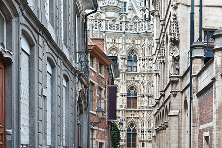 莱文雕塑阳台窗户雕刻历史城市石头尖塔装饰建筑图片