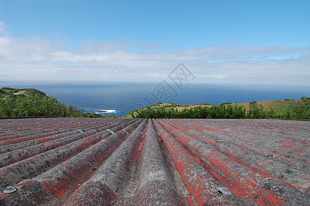 船队海岸天空气氛全景地标衬套沼泽灭绝山脉天蓝色海洋图片