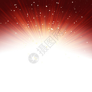 红金上的星星和雪花 EPS 10螺旋形金子辉光薄片插图黄色庆典魔法橙子条纹图片