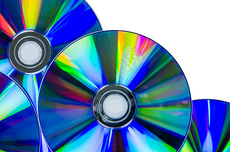 CD或光盘技术数据娱乐射线磁盘白色反射圆圈图片