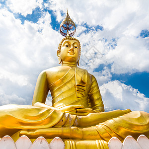 佛像甲米老虎洞 甲米 泰国雕像旅游神社雕塑寺庙天空宗教旅行精神佛陀图片