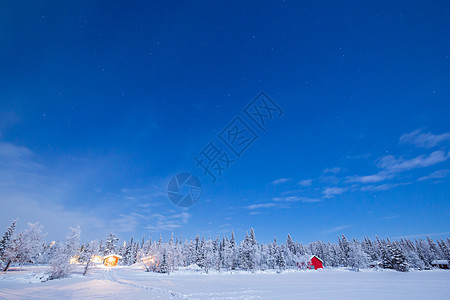 星际轨迹冬季风景图片