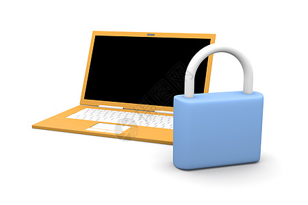 安全笔记本电脑数据合金机动性薄膜屏幕宽屏晶体管硬件挂锁防御图片